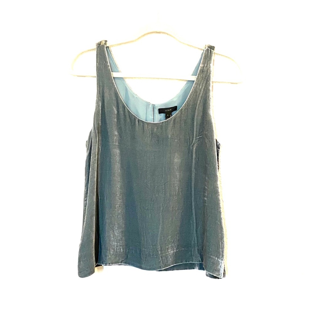 NWT Blue / Green Velvet Tank